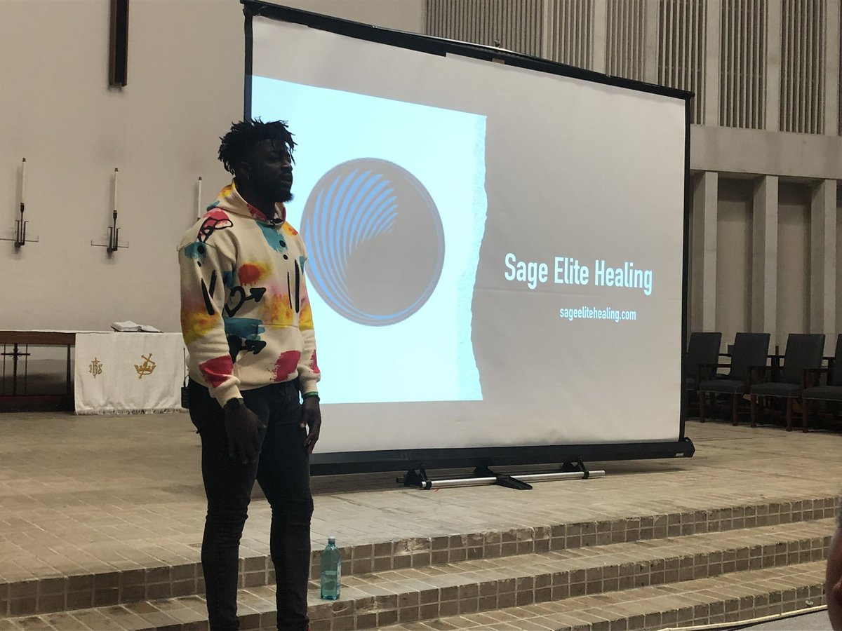 I Am Resilient!I Live An Inspired And Empowered Life!Grateful to speak to the Student Athletes at my Alma Mater Newberry College about Mental Health and how I Overcame adversity. It all came full circle for me. I was once a student on campus chasing my NFL Dreams!