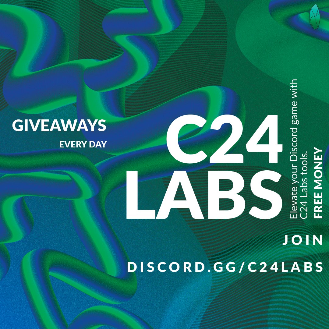 🎁Scientist Giveaway #62🎁

💸FREE MONEY💸
💸EVERYDAY💸

Go check the rules on the "lab-shill" chat:
discord.gg/c24labs

Prize:🏆.1 $SOL

Don't forget: EVERYDAY!🥳

Every 24 hours!⏳

#Giveaway #Giveaways #NFTGiveaway #NFTs #NFTCommunity #SolanaGiveaways #SOL
