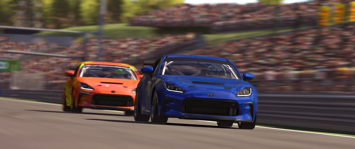 Mutoffgt's tweet image. Acabo de terminar una carrera de esas que te hacen disfrutar del simracing, limpieza absoluta y luchas constantes respetando paralelos, gozada. No es tan difícil.