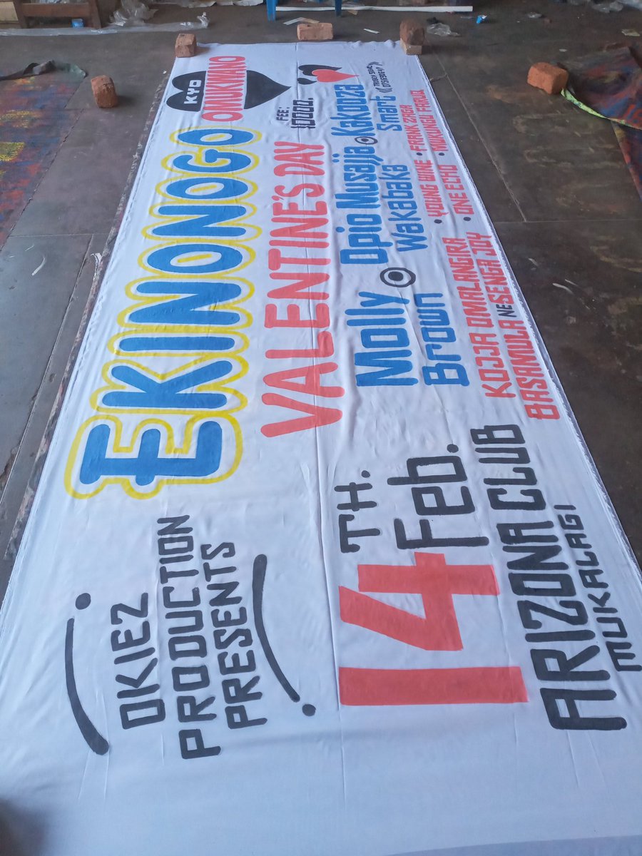 TrogenSigns's tweet photo. @ComedyStoreUG TrogenSigns for all your event banners +256751690647 https://t.co/pStZBdWyfP