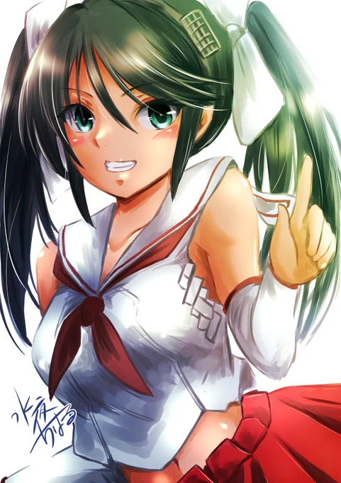 #艦これ版深夜の真剣お絵描き60分一本勝負
#艦これ版真剣お絵描き60分一本勝負_20230130

#五十鈴「五十鈴が一番?あら、普通にあたりまえだけど。良いんじゃない?」 