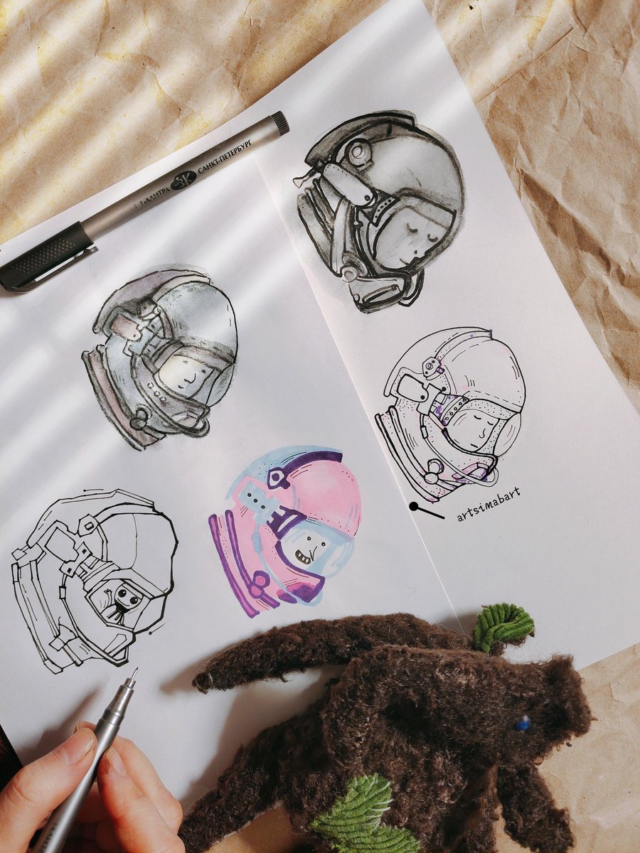 sima_bart's tweet photo. Let's go to space! Guys who need a cool print, illustration! I'm waiting for your orders! #stiker #digitalpainting #digitalart #drawing #ipaddrawing #ipaddrawing #art #picturebookillustration #nftart  #nft #illustration #illustrator #procreate #earth #star #astronaut #cosmos https://t.co/oI5FmVInKr