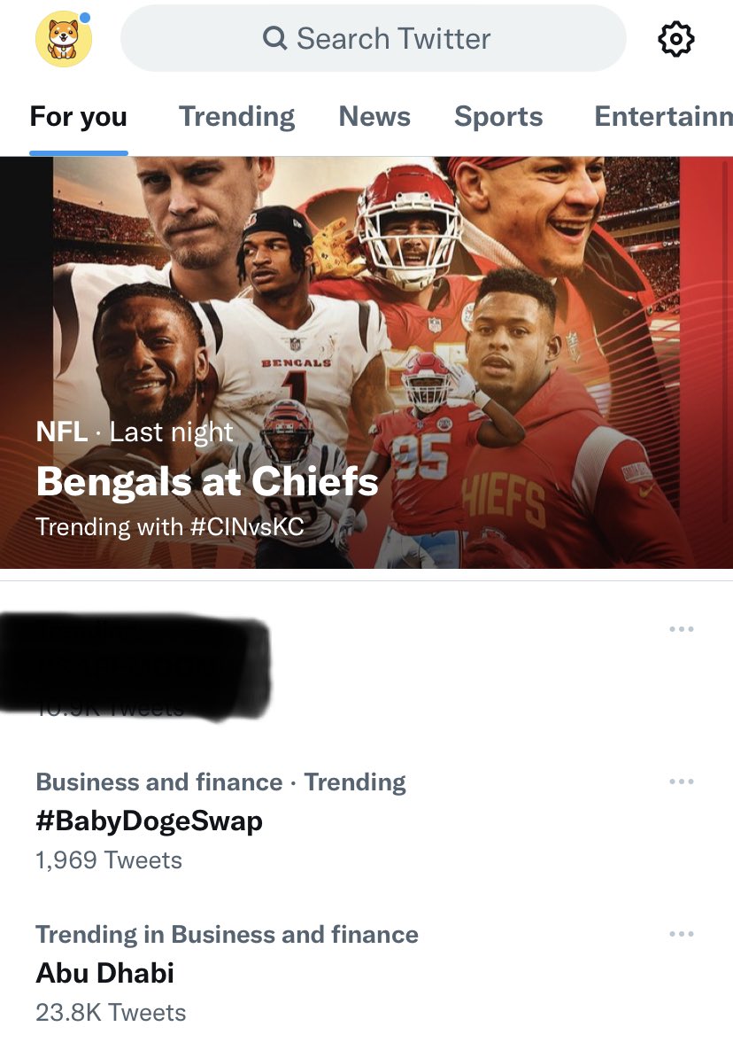 Wow Baby Doge Army #BabyDogeSwap is trending!

Check it out at BabyDogeSwap.com