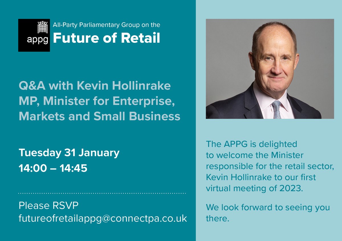 Future of Retail APPG tweet media