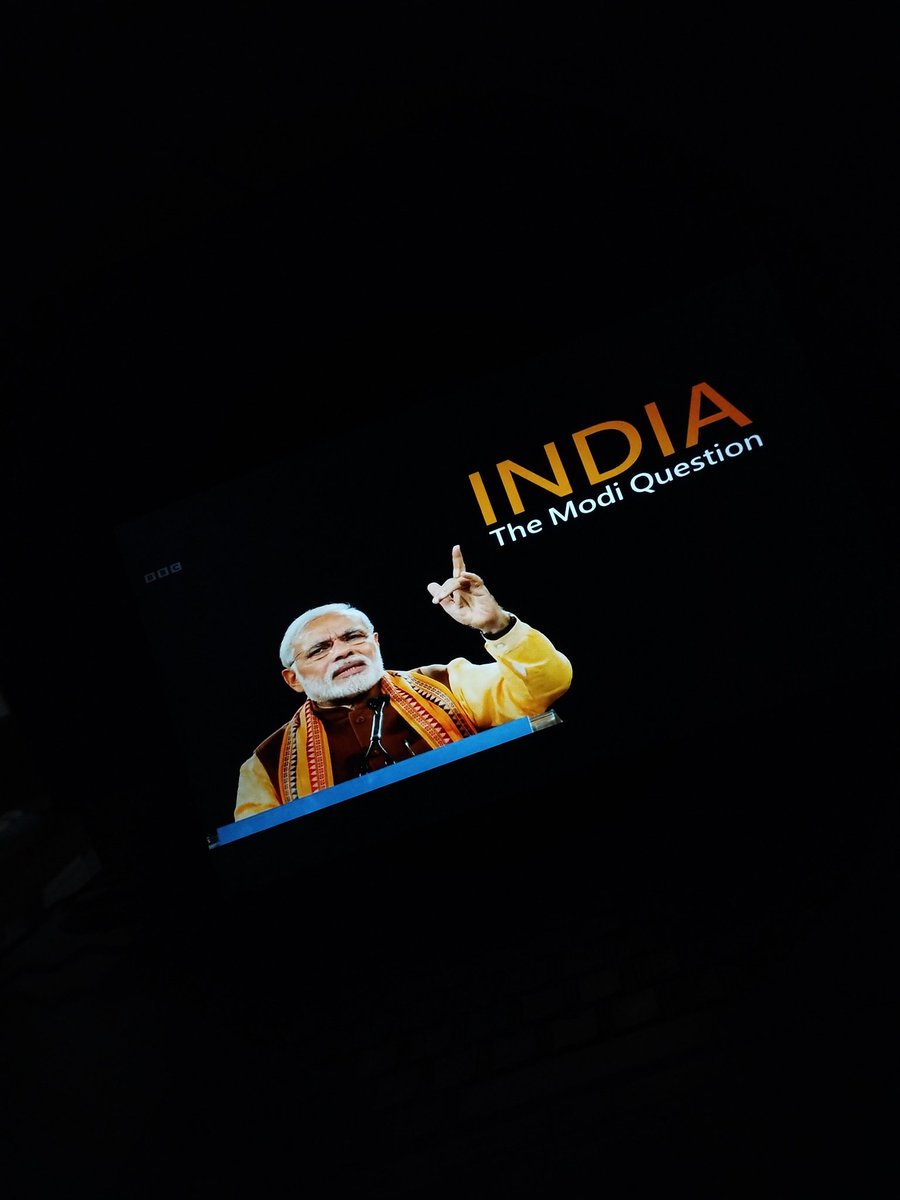 Ranjithmsh's tweet image. #IndiaTheModiQuestion #BBCdocumentry #BJP 👎 
#everyonelivesmatter 
Nation should know the truth ☑

Must watch 👍