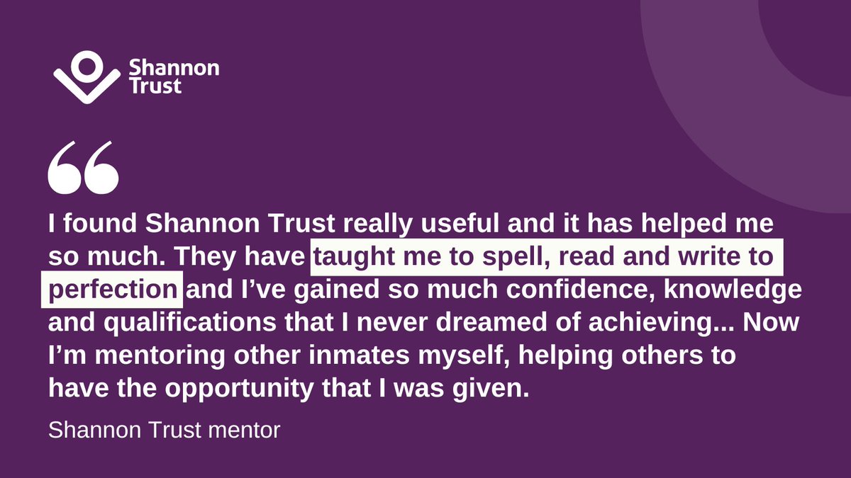 For someone who struggles to read, shame and embarrassment can often stop them from asking for help.

It was no different for Danny*. But when the Shannon Trust mentor offered to help him with his canteen sheet, a bond and friendship was formed, and they started working together.