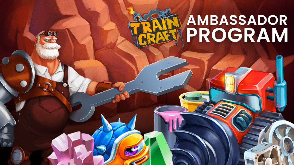RedPill Studio is excited to launch the Ambassador Program for TrainCraft!🚂

The game is in the playable stage and we seek valuable contributors to assist us in bringing it to the market 🔝

Click the link to learn more!
📍traincraft.game/ambassadors

#P2E #traincraft #Ambassador