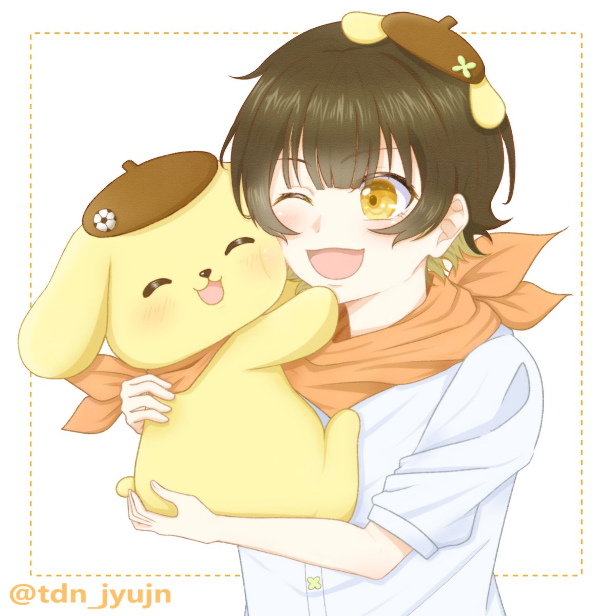 蜂楽くんとプリンくん #ブルーロック #ブルーロックFA #蜂楽廻