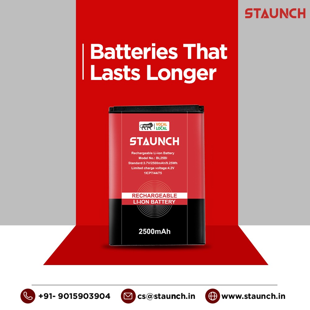 staunch_india's tweet photo. Charge up with safe and Durable Lithium-ion Mobile batteries.

Contact: 9015903904 or cs@staunch.in for queries.

#staunchindia #staunchaudio #oem #oemmanufacturer #madeinindia #powerbanks #newlaunch #b2b https://t.co/h591Ixj1vT
