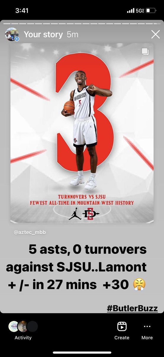 pdscott24's tweet photo. WE LOVE LAMONT BUTLER!! AZTEC 4L ⚫️🔴 @Lamontbutler5 #ButlerBuzz https://t.co/7VOiZ1kd5v