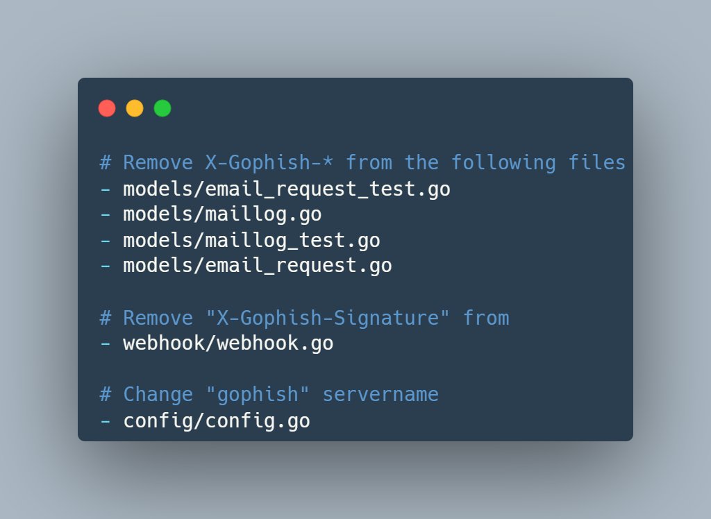 proelians's tweet photo. Using GoPhish for your campaigns? Remember to remove all the indicators! 👇

#cybersecurity #cybersecuritytips #infosec #redteam #redteamtips #phishing https://t.co/V1L0GOurYA