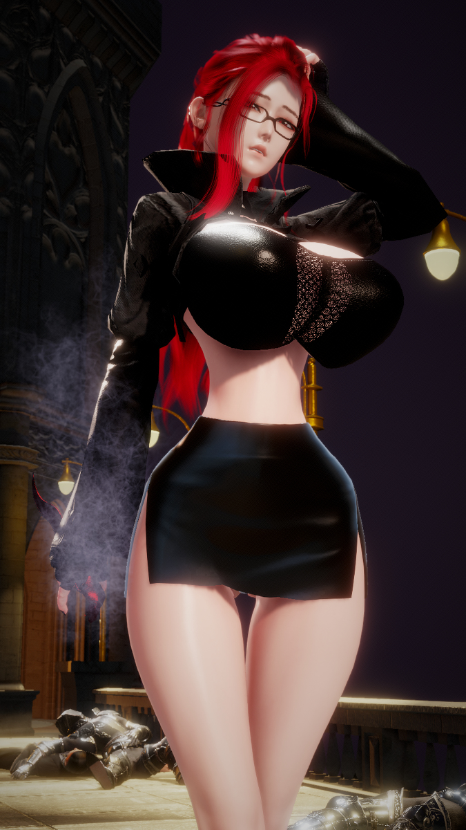 Yes0135U's tweet photo. Red Haired Assassin...? Debut #3D #HoneySelect #極上の乳 #美人 #赤髪 #魅惑の顔 https://t.co/CVvfpn2BJS https://t.co/8aHgu2GeSL