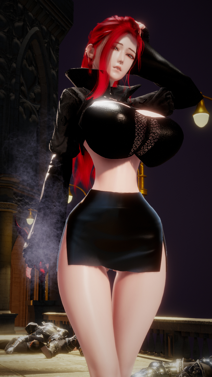 Yes0135U's tweet photo. Red Haired Assassin...? Debut #3D #HoneySelect #極上の乳 #美人 #赤髪 #魅惑の顔 https://t.co/CVvfpn2BJS https://t.co/8aHgu2GeSL