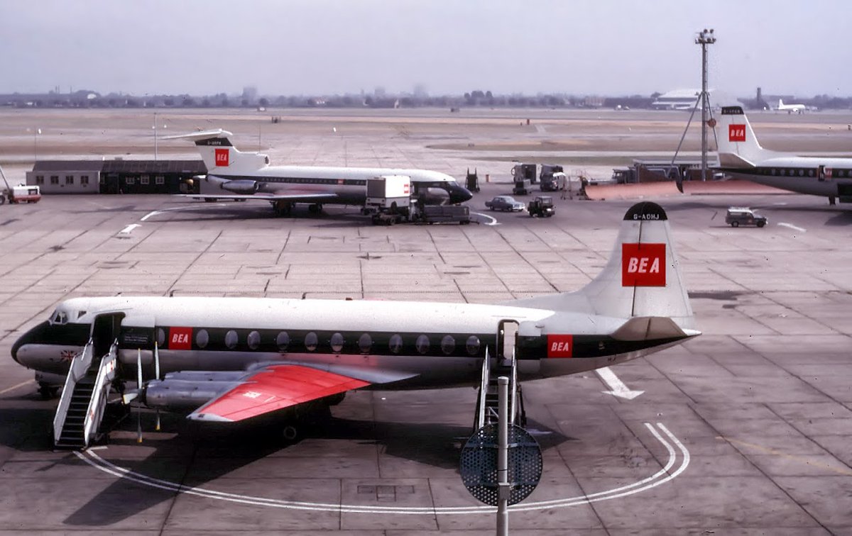 AviateAddict's tweet image. Wonderful retro BEA picture #Retroaviation #Classicaviation #wepilots #avgeeks