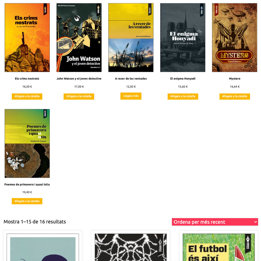 Obrir una nova etapa no vol dir oblidar el nostre passat i renunciar a la nostra història 😊 Per això, a la web edicionsxandri.com podreu comprar tots els títols ja publicats per Xandri. A més, ja podeu comanar una petita joia que estarà ben aviat a les llibreries!