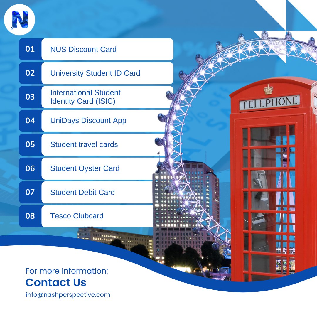 factnash's tweet photo. Score big savings with these must-have student discount cards for Pakistani students in the UK 💰💳.

#studentlife #discountsgalore #studentdiscount #pakistanistudents #studyinuk #savings #budgeting #collegelife #studentlife #educational #moneysavingtips #discountsforstudents https://t.co/86NeBhOQAd