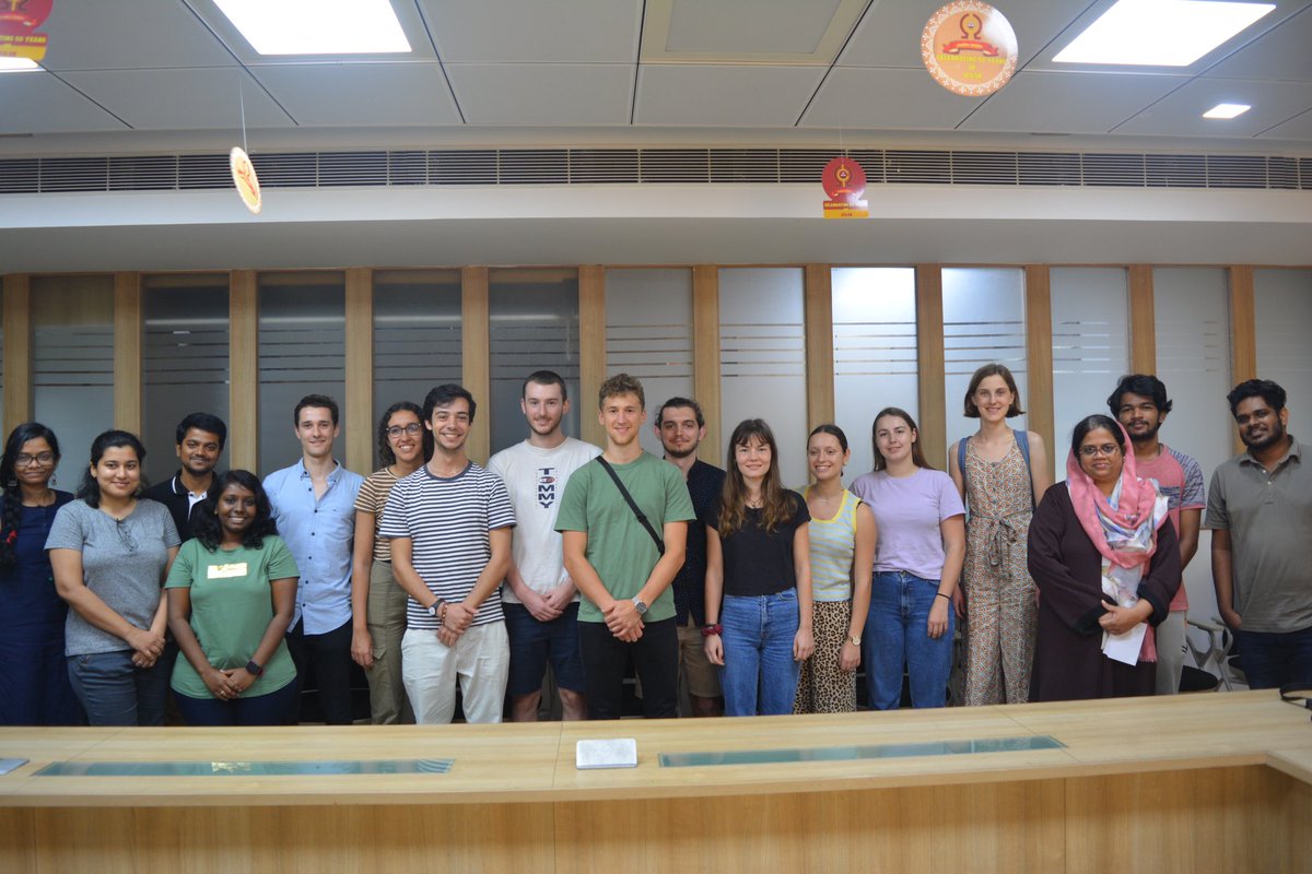 ogeiitm's tweet photo. The @ogeiitm, invited the semester exchange international students on campus for an informal meet and greet session.
#officeofglobalengagement #IITMadras #globaleducation #globalcommunity #semesterexchangeprogram #globalengagement #research #students #engagement #technology https://t.co/s8n4xOkaXg