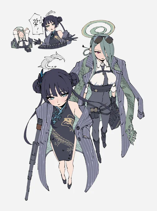 中華マフィア…#ブルアカ 