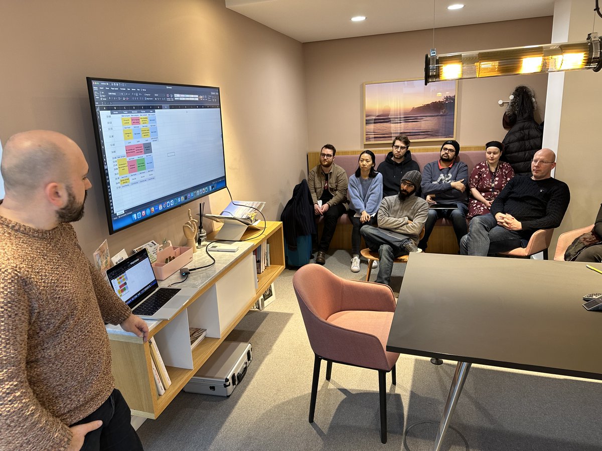 We started <a href="/KipuQuantum/">Kipu Quantum</a> tech week in Berlin with partner <a href="/UV_EG/">Universitat València</a> <a href="/JoseDMartin_UV/">José D. Martín</a> We merge quantum machine learning (QML) with digitized-counterdiabatic QC (DCQC), counterdiabatic QC (CQC), and digital-analog QC (DAQC), via algorithm compression to run in QC hardware. Stay tuned!