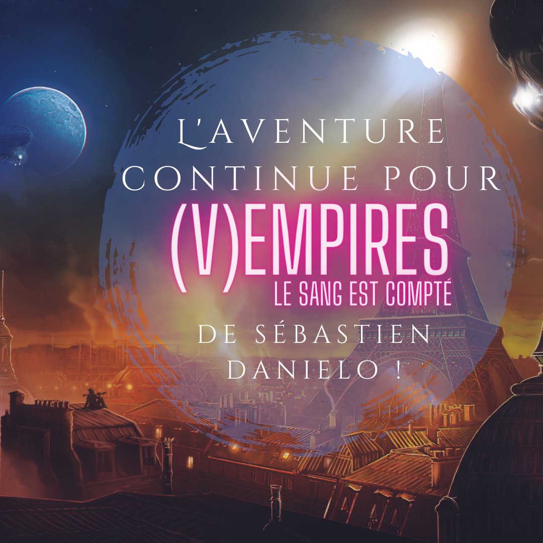 EditionsOnyx's tweet photo. En prenant la décision de fermer les portes d’Onyx, nous avions pour objectif de trouver de nouvelles maisons d'édition pour nos auteurs. C’est chose faite pour Sébastien Danielo qui signe chez @Alchimiste_edit avec son uchronie steampunk « (V)Empires : Le sang est compté » ! https://t.co/ISLqA6DczW
