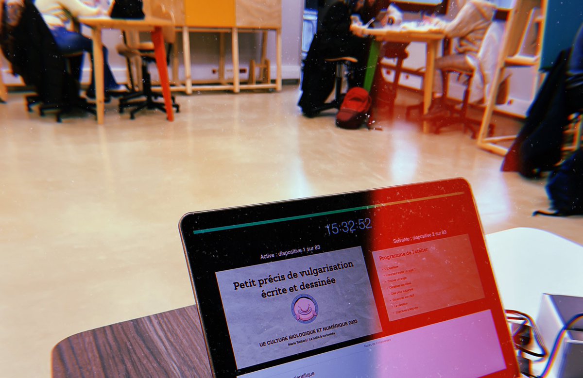 curiosiboite's tweet photo. J’ai donné mon premier cours à la fac, je suis émue 🥹 https://t.co/SFBsirXVMW