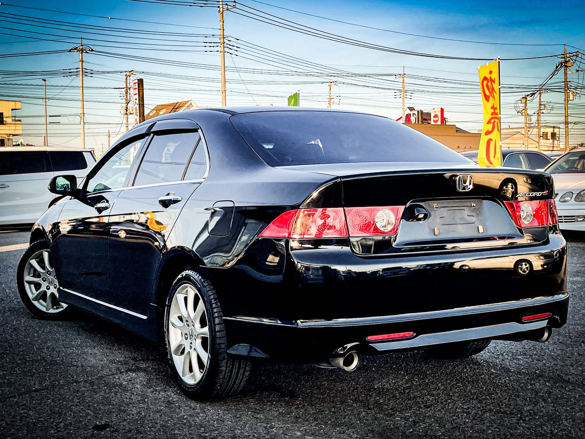 aroute_misato's tweet photo. CL9 アコード タイプS 後期

車検2年付き乗り出し 85万円

希少サンルーフ、バックカメラ、ホンダ純正ナビ、ハーフレザー、走行7.6万km
このサイズで2.4Lあるのでパワーは十分、なかなかに速いです。劣化しがちなホンダのブラックですが、入庫後に磨き仕上げをしましたので綺麗です✨ https://t.co/95Y51dcl17
