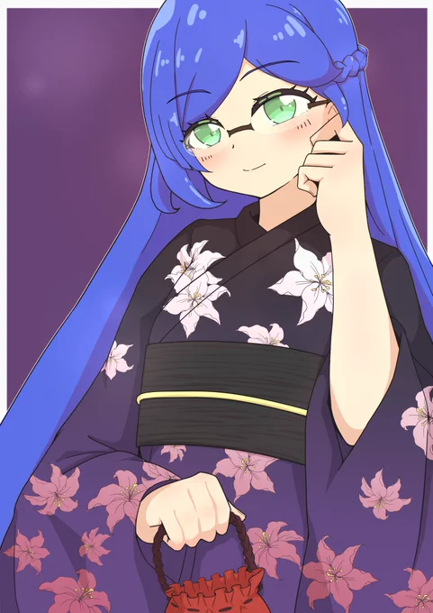 お題箱より リクエストありがとうございました!> 色気のある浴衣青葉さん #odaibako_Amane_kugisaki  