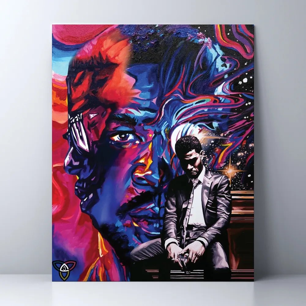 Happy Birthday to Kid Cudi!
Here are a few paintings I ve done of him over the years: 