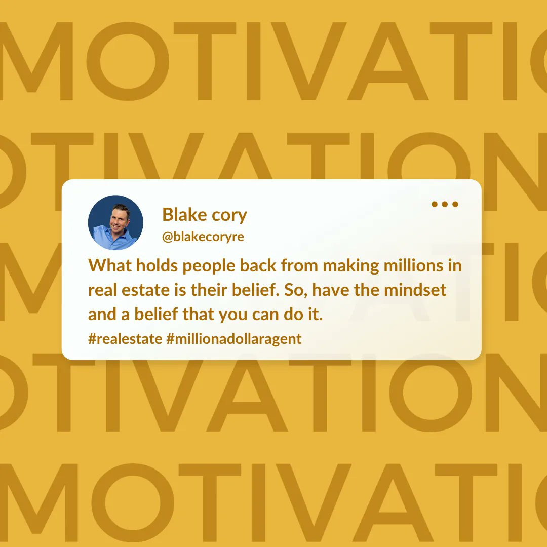 Everyone thought running the miracle mile was impossible. 🏃 

Until someone came along and broke that record. 🏆 

The lesson? 

In your real estate business, first believe that you can achieve the success you want. 
Then, get to work! 💯 

#milliondollaragent #realestate