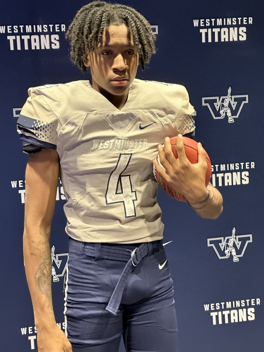 I Had A Great Weekend On My Official Visit At Westminster College🔵⚔️@CoachAPWC <a href="/CoachGBiggers/">Garvey Biggers</a> <a href="/CoachBlake41/">David Blake</a> <a href="/coachbenzel/">Scott Benzel</a> <a href="/WCtitansFB/">Westminster Football</a>