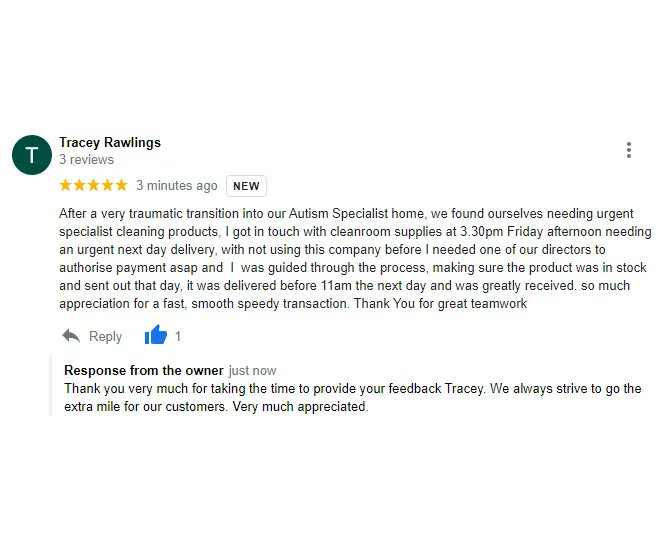 Thank you Tracey for your positive comments 😊We're very happy we were able to meet your requirements in such a small time frame. #CustomerAppreciation #CustomerFeedback #GoogleReview