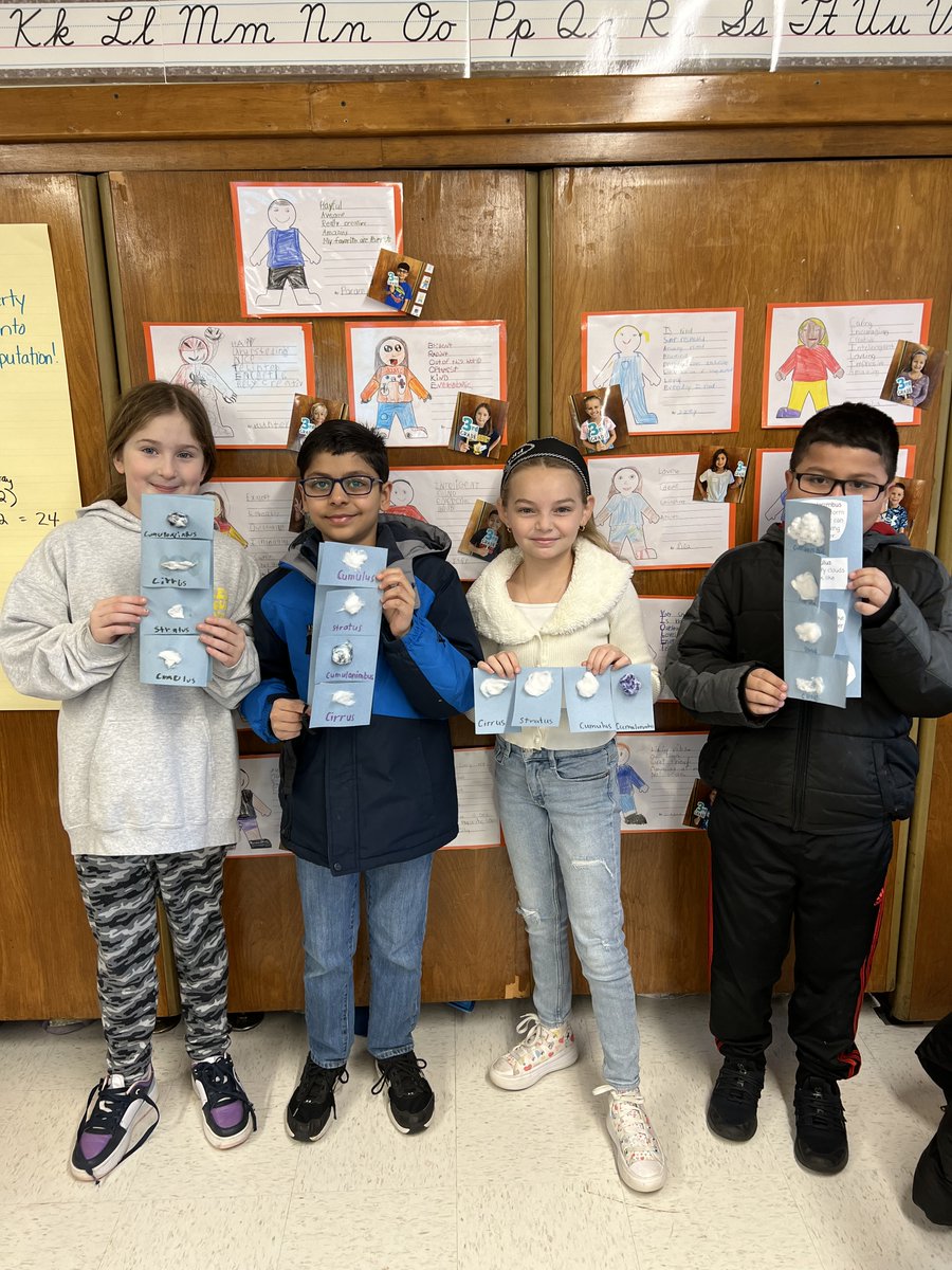 Mrs_JCrawford's tweet image. Ss had a blast learning about types of clouds and creating a cloud flipbook! #teachingforunderstanding