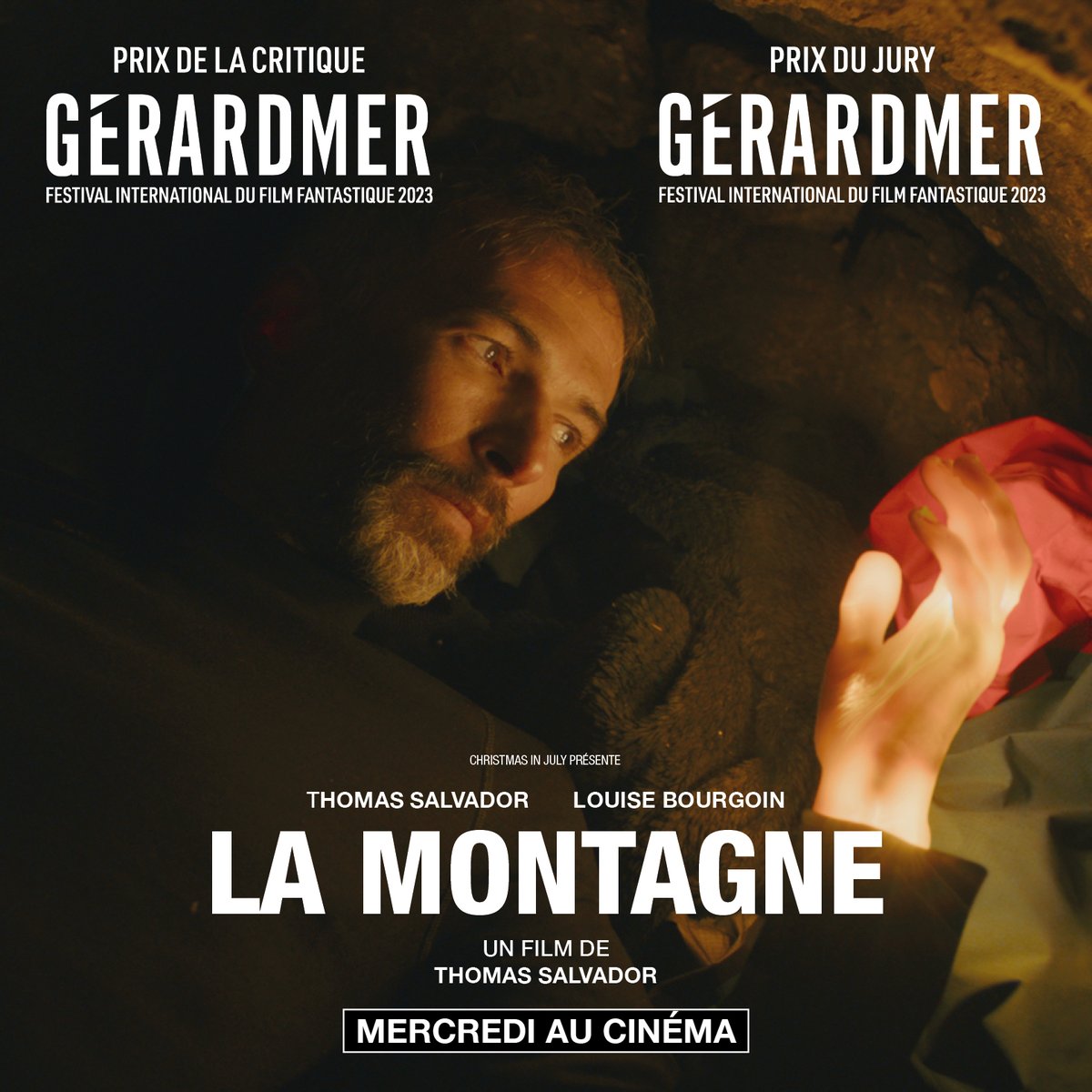 Félicitations à La Montagne de Thomas Salvador qui a remporté hier le prix du Jury et le prix de la Critique au festival Gerardmer 2023 !!
Bravo à toutes les équipes du film ❤️👏

La Montagne, le mercredi 1er février au cinéma
Avec Thomas Salvador et Louise Bourgoin 🏔️