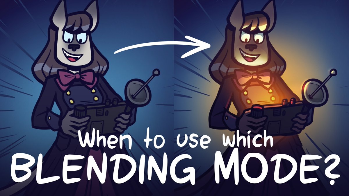TIPS time! "When to Use Which Blending Mode?" by "TIPS of the month