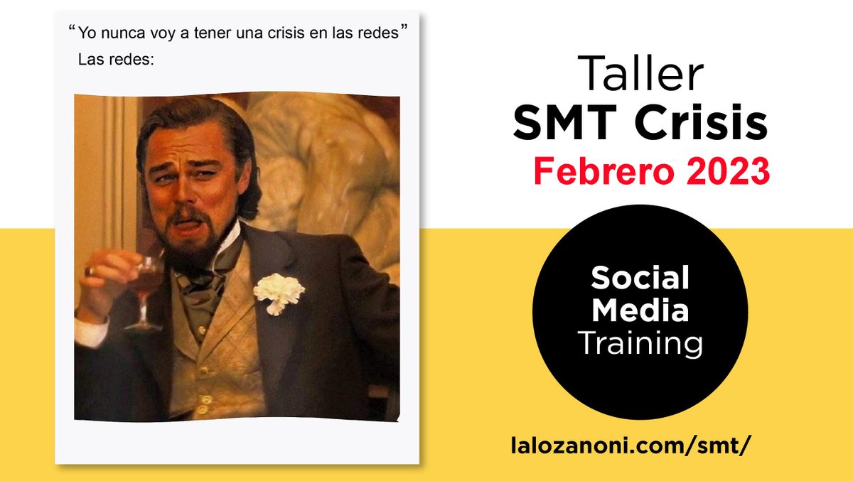 zanoni's tweet photo. Atencion! La semana que viene arranca un nuevo Taller de Crisis y Redes Sociales. Ya lo hicieron más de 300 personas. ¿Te sumás? 
4 clases online durante febrero.
Nuevos casos, memes, cómo gestionar una crisis. #comunicacion 
info:
https://t.co/4nlPKE4glR https://t.co/kbYckGV9iT