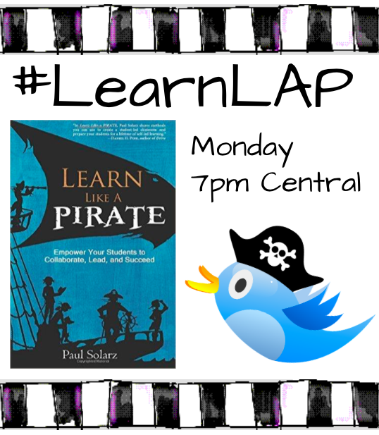 Learn Like a PIRATE (@learnlap) on Twitter photo Thanks to everyone who participated in this evening's #LearnLAP chat!
Thanks especially to @RanesiaEdwards for moderating tonight's chat!
Please join <a href="/the_gifted_guy/">Todd'sGiftedRants</a> next Monday (2/6) to discuss "Conditions for Successful Student Collaboration."
#tlap starts in 3 minutes! Thanks to everyone who participated in this evening's #LearnLAP chat!
Thanks especially to @RanesiaEdwards for moderating tonight's chat!
Please join <a href="/the_gifted_guy/">Todd'sGiftedRants</a> next Monday (2/6) to discuss "Conditions for Successful Student Collaboration."
#tlap starts in 3 minutes!