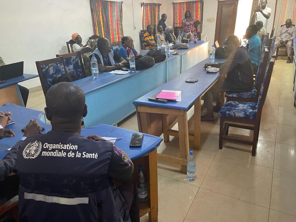 OMSCentrafrique's tweet photo. En #RCA 🇨🇫, l'@OMSCentrafrique et le Fonds Mondial à travers @WorldVision soutiennent le développement d'un nouveau Plan stratégique national de lutte contre le paludisme pour les 5 prochaines années.
@FA_Touadera @MSPCentrafrique @GouvCF @moloua_felix @PierreSomse2 https://t.co/yjsDY8iw3Z