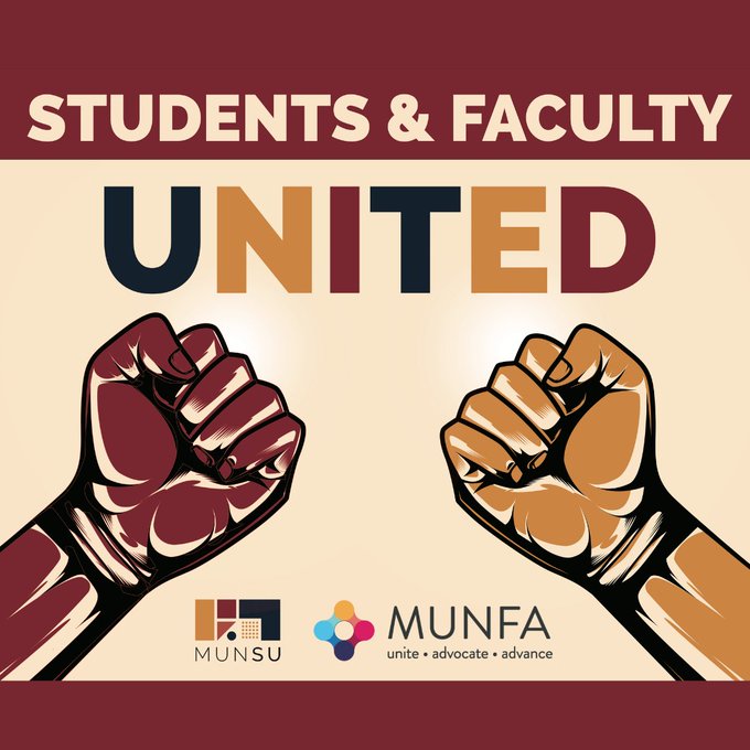 MUNSociology's tweet photo. This Twitter account is maintained by a 
@MUNFaculty
 member.  MUNFA will be on strike starting tomorrow (Monday Jan. 30, 2023).  Posts, replies, etc on this account will be paused until a #FairDealAtMUN is reached. For more information: 
https://t.co/3Sz6kihnu4 https://t.co/sJa8O2qF9B