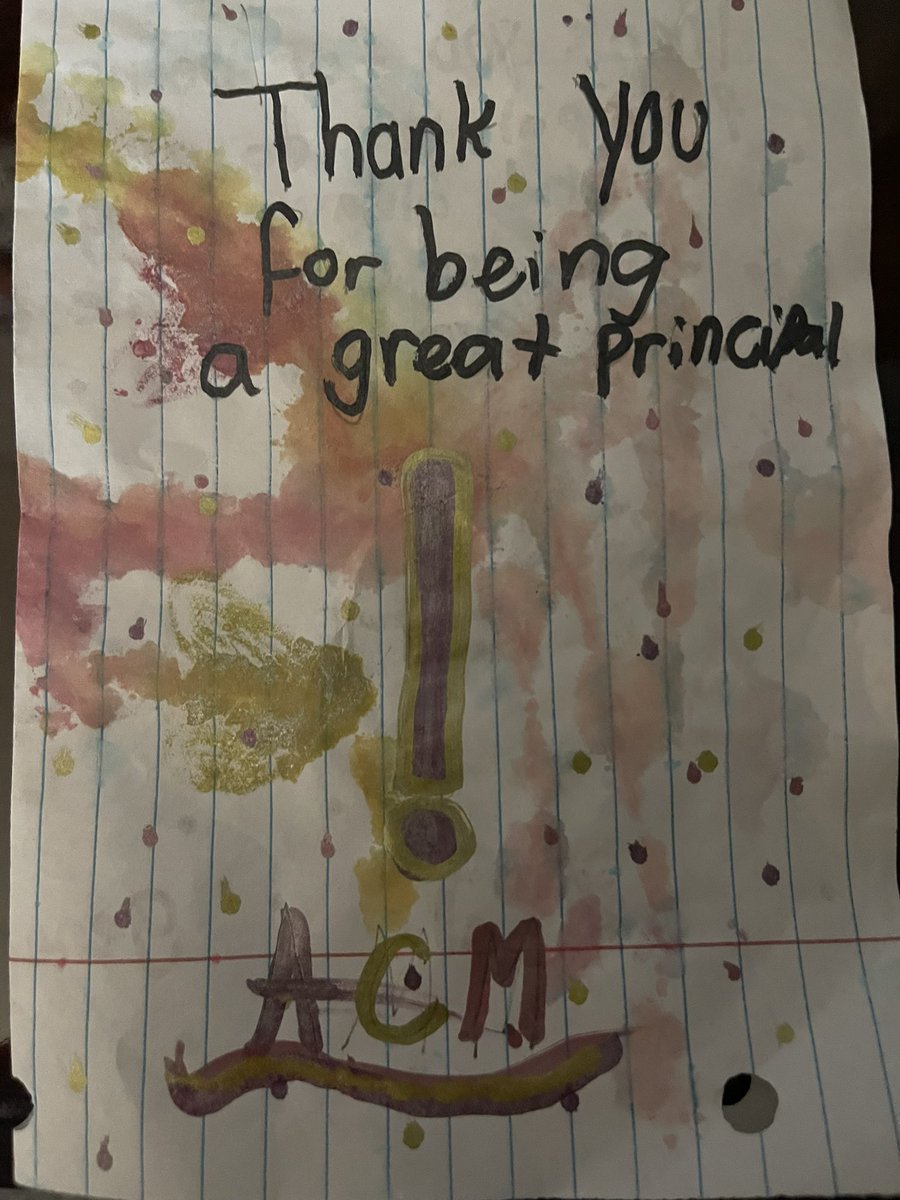 Doctor_ACM's tweet photo. Small things make a huge impact. Thank you for the 🧡💙 beautiful, thoughtful card! #WeAreBlackman #MadeMyMonday https://t.co/DOXjuzLlzh