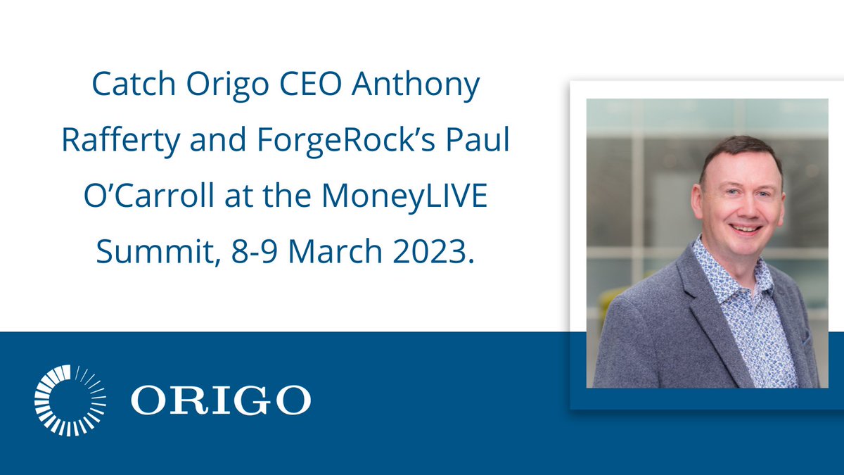 @RaffertyAnthony is partnering with Paul O'Carroll of @ForgeRock at the @Money_LIVE_ Summit. Watch the duo to learn more about how Digital Identity enables seamless, secure and scalable digital journeys and how the pensions dashboard will help to advance the Open Finance agenda.