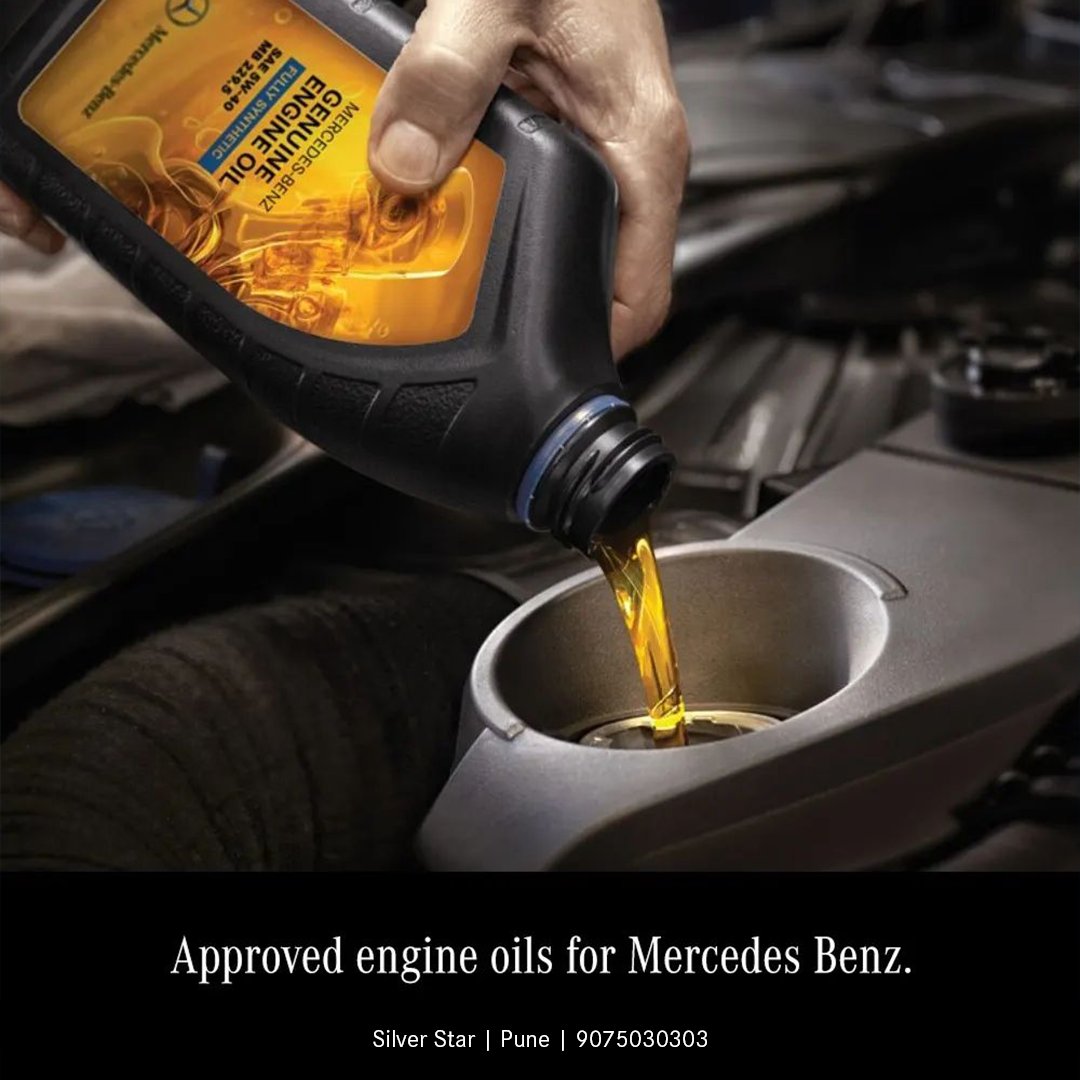 BenzPune's tweet image. Approved engine oils for Mercedes-Benz.
Call Silver Star Service Center or call us at 9075030303 to know more.

#MercedesBenz #engineoil #engineoilservice #SilverStar #CarServicing #StarServicing #Servicing #Safety #Comfort #SilverStarPune #Pune #Service