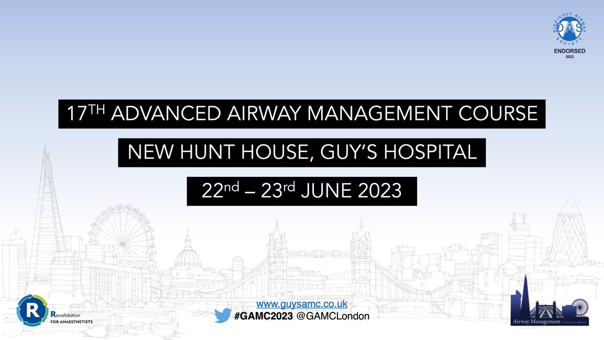 🚨OVER HALF OF DAY 2 WORKSHOP PLACES ARE ALREADY GONE!!! Register early to avoid disappointment! Book for 1 or 2 days. Provisional programme coming soon - tweet us your suggestions. All welcome! #GAMC2023 🎫bookcpd.com/course/gamc202…… 📅22nd-23rd June 📍Guy's Hospital & online