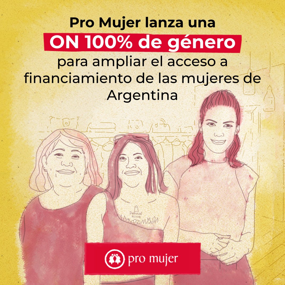 Tenemos excelentes noticias para comenzar el año: ¡<a href="/ProMujer/">Pro Mujer</a> hizo historia en el mercado argentino al convertirse en la primera organización en emitir una #ObligaciónNegociable completamente enfocada en la equidad de género! 👏