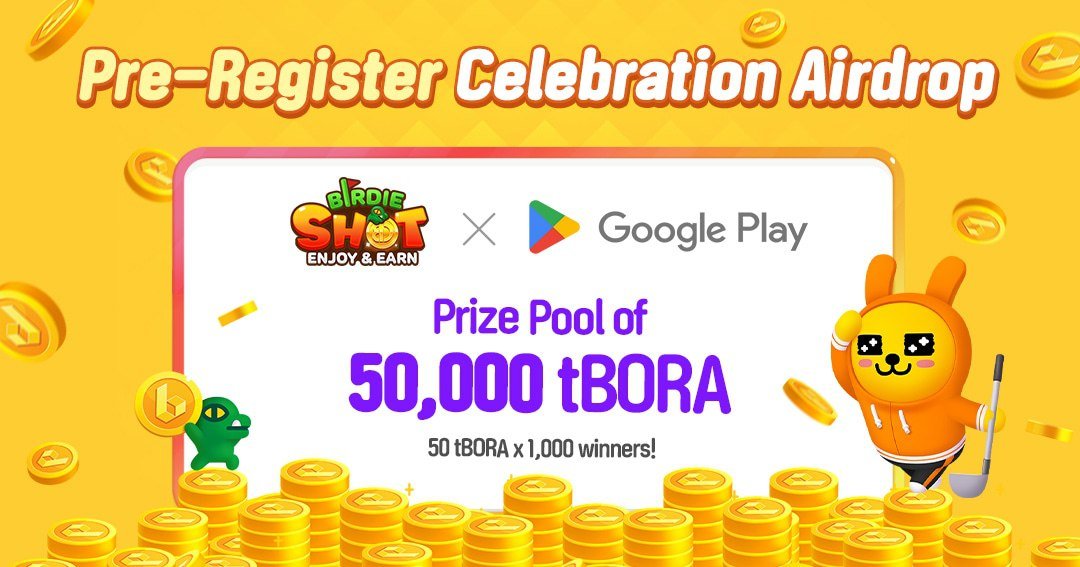 airdropinspect's tweet photo. New airdrop: BIRDIE SHOT By BORA
Total Reward: 50,000 tBORA ($10,000)
Rate: ⭐️⭐️⭐️⭐️⭐️
Winners: 1,000 Random
Distribution: within 7 days after game launch

Airdrop Link: https://t.co/Ehgf3Rao1t

#Airdrop #Airdrops #Airdropinspector #Klaytn #BIRDIESHOT #BORA #Crypto #Bitcoin https://t.co/D88aZuVd1P