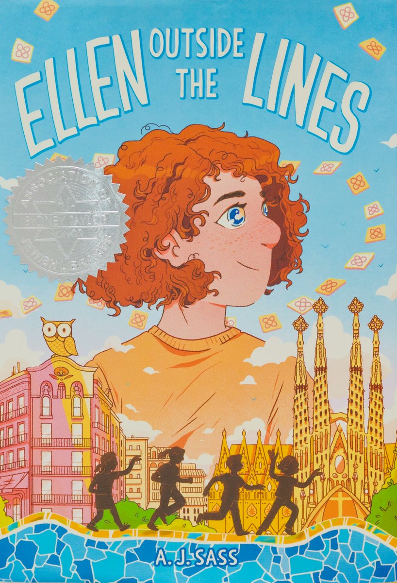 Sydney Taylor Book Award 2023 Middle Grade Honor: Ellen Outside the Lines by <a href="/matokah/">A. J. Sass - Updates mostly</a>, published by <a href="/littlebrown/">Little, Brown and Co</a> a division of <a href="/HachetteUS/">Hachette Book Group</a> 
Mazel Tov! 
#ALAyma #LibLearnX #STBA #AJL
Winners here: jewishlibraries.org/sydney_taylor_…