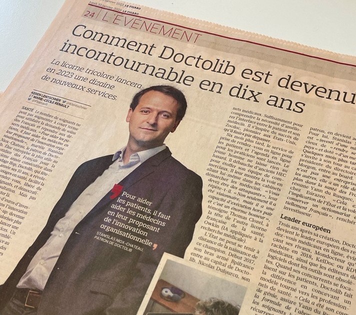 virginiemorgon's tweet photo. Bravo à @Doctolib qui devient une entreprise à mission ! Cette licorne emblématique de @LaFrenchTech va aussi développer une 10aine de nouveaux services pour les patients &amp; les soignants. C’est une fierté pour @Eurazeo d’accompagner ce leader européen !
➡ https://t.co/EKWdFNwEp6 https://t.co/Rzd1iLAf8s
