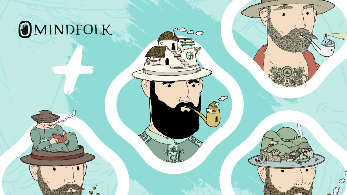MintOfTheDay's tweet image. Here's why you should mint @mindfolkART tomorrow! 
A Thread  🧵👇