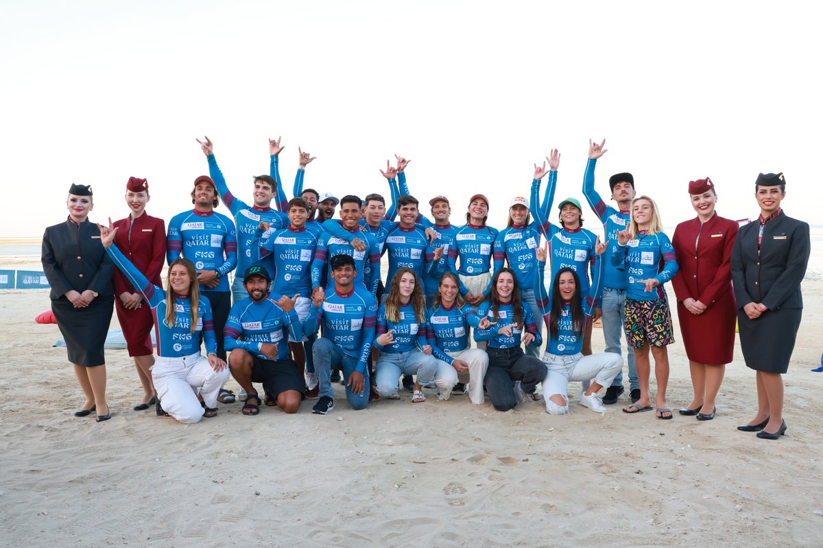 qatarairways's tweet photo. #QatarAirways would like to welcome all the riders to the first @VisitQatar GKA Freestyle Kite World Cup at the @fuwairit_kite_beach!
#gkakiteworldtour #GKAQatar https://t.co/53HRb4vBek