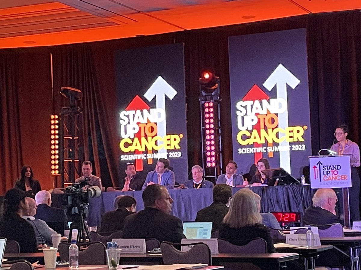 Thrilled to have co-presented the #GENERATE study with @SapnaSyngal at #StandUpToCancer2023 ➡️Bottom Line: Remote methods of genetic education and testing are successful and people are willing to do it! #MentorMenteePresentation #PancreaticCancer @Aiims17 @SU2C