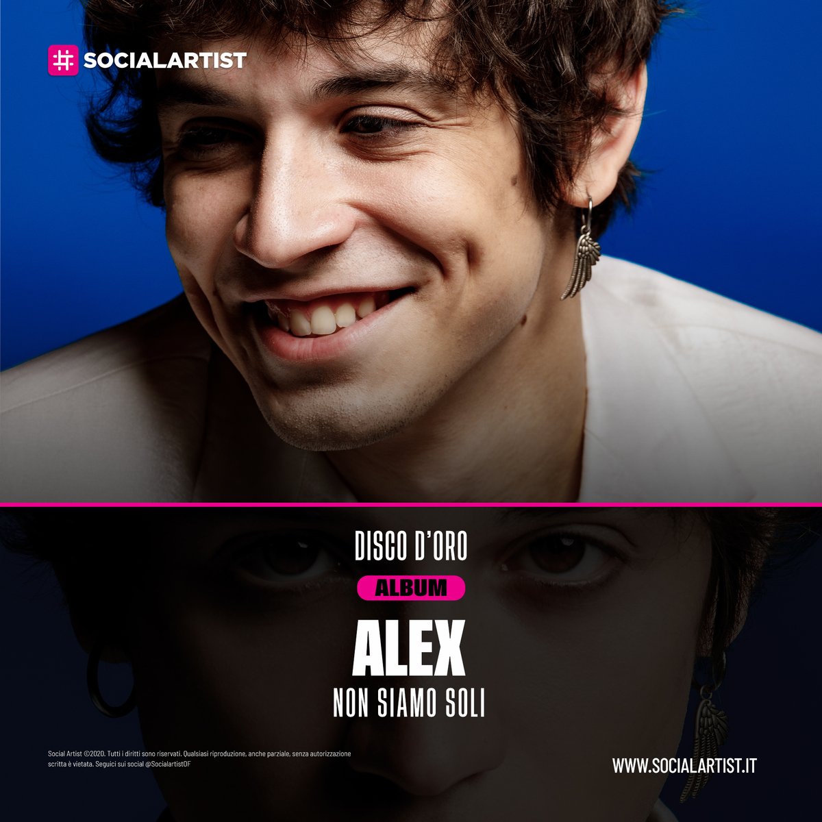 SocialArtistOF2's tweet photo. @mengonimarco 💿 Disco d'oro per #NonSiamoSoli di ALEX. @imalexwyse 

Tutte le certificazioni 👉 https://t.co/fUTtuFa7v0 https://t.co/CVnQ01Ee44